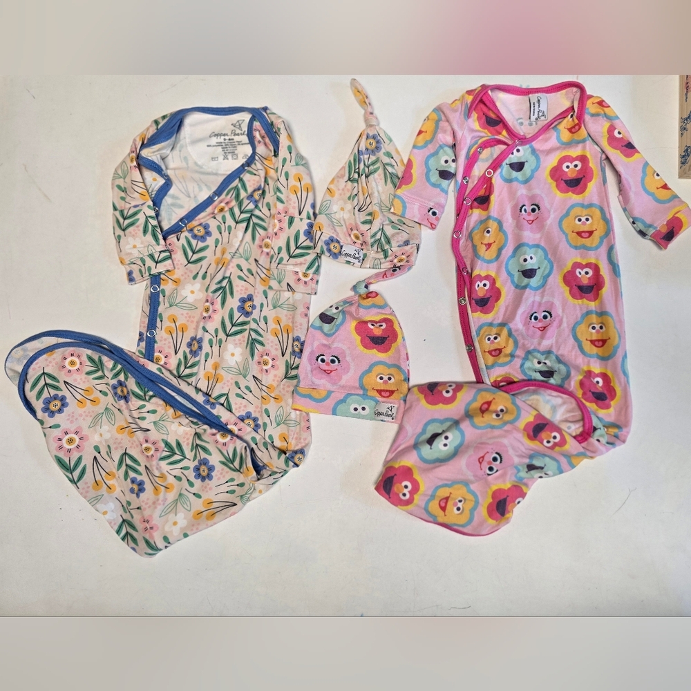 Copper Pearl Knotted Gowns